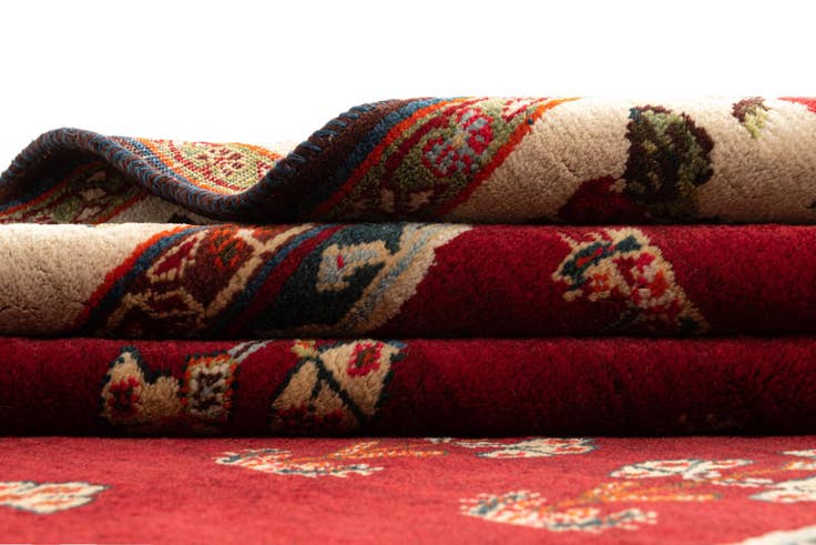 Detail image of 5' x 8' 1 Gabbeh Wool Rug