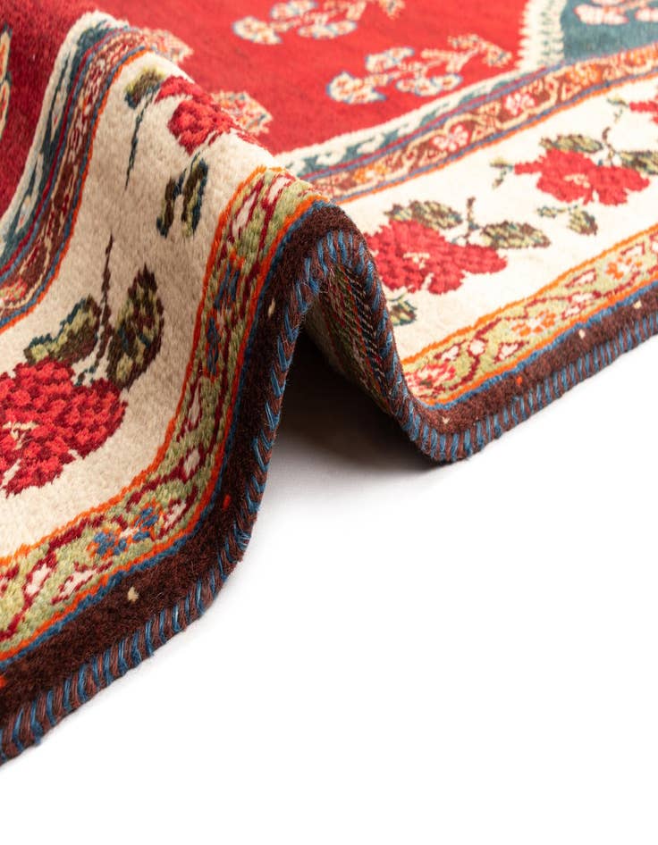 Detail image of 5' x 8' 1 Gabbeh Wool Rug