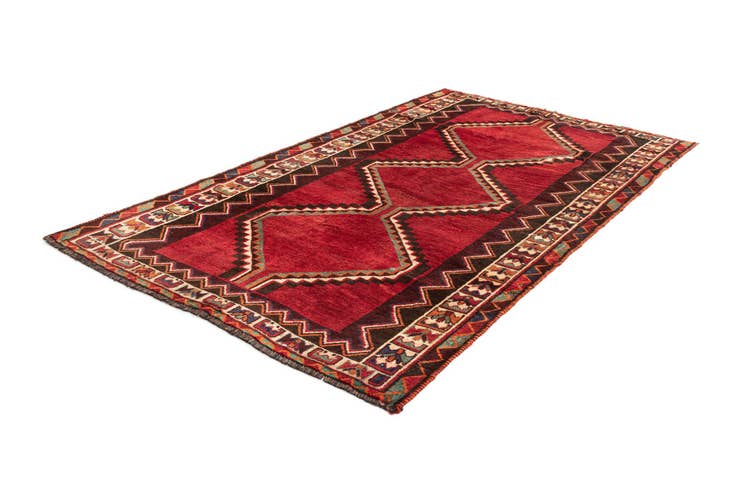 Detail image of 4' 8 x 8' 3 Gabbeh Wool Rug