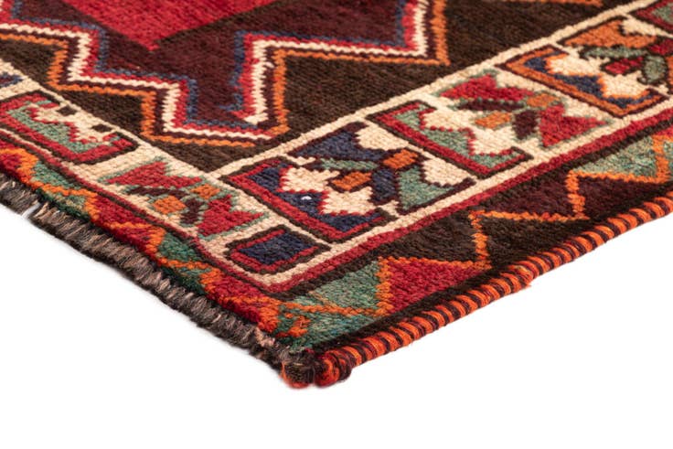Detail image of 4' 8 x 8' 3 Gabbeh Wool Rug