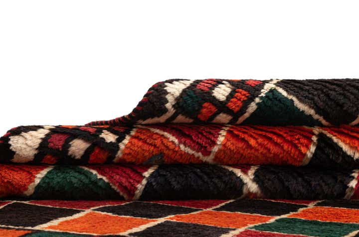 3' 11 x 6' 8 Gabbeh Wool Rug