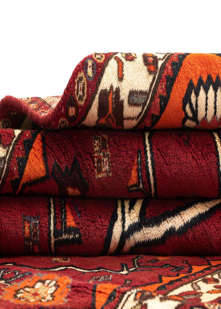 3' 6 x 6' Gabbeh Wool Rug