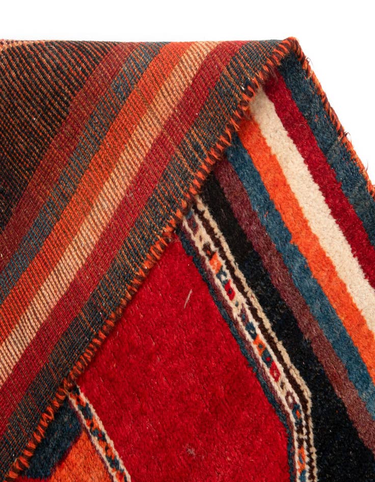 Detail image of 3' 7 x 5' 5 Gabbeh Wool Rug