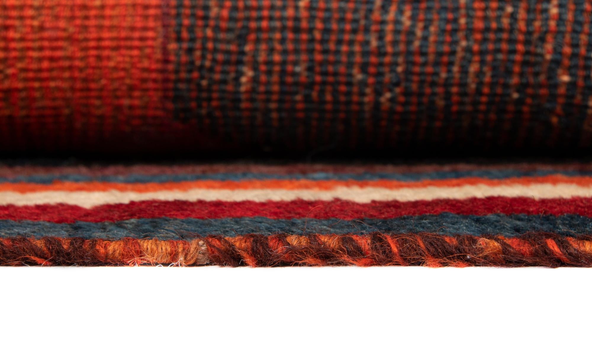 3' 7 x 5' 5 Gabbeh Wool Rug