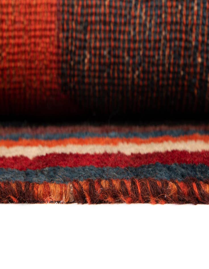 Detail image of 3' 7 x 5' 5 Gabbeh Wool Rug