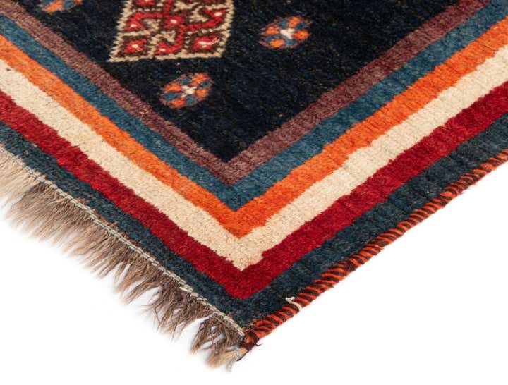 3' 7 x 5' 5 Gabbeh Wool Rug