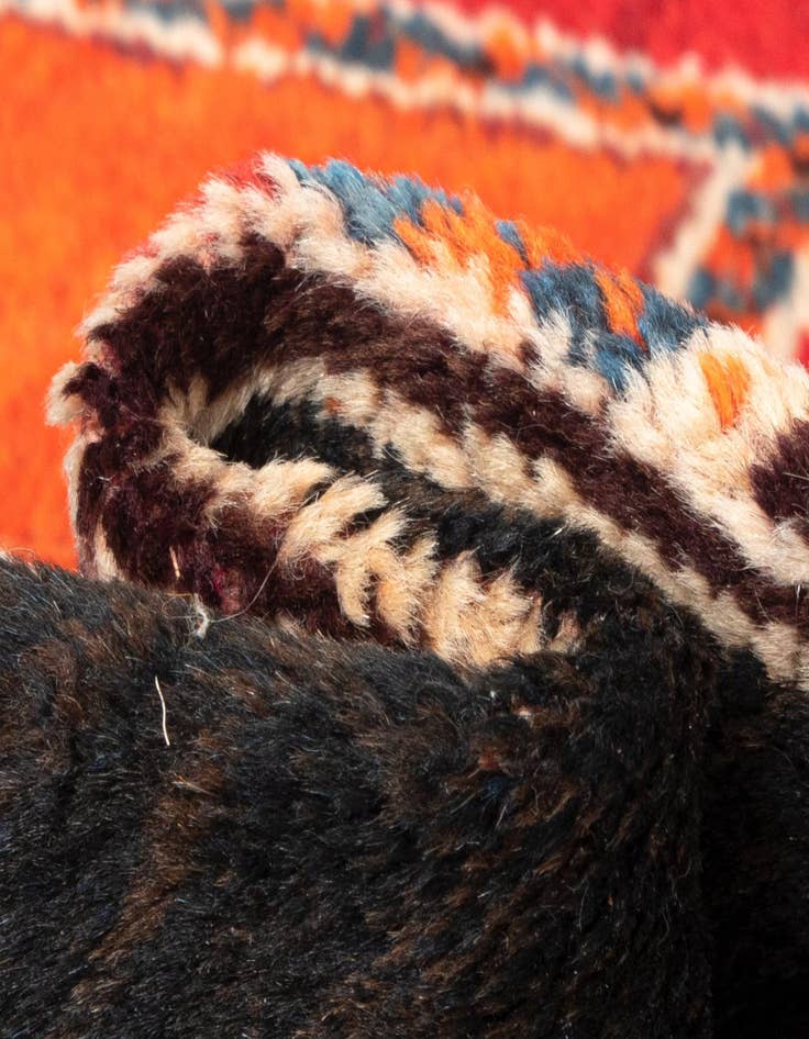 Detail image of 3' 7 x 5' 5 Gabbeh Wool Rug