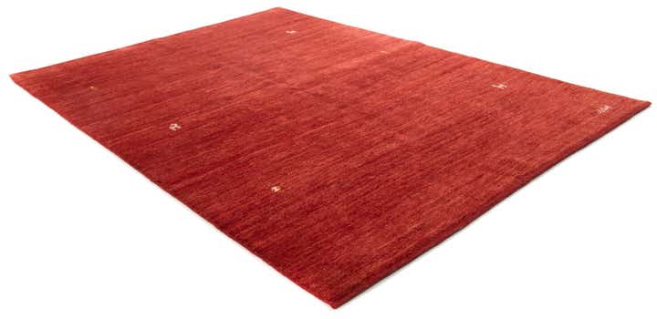 5' 6 x 7' 8 Hand Knotted Gabbeh Persian Wool Rug