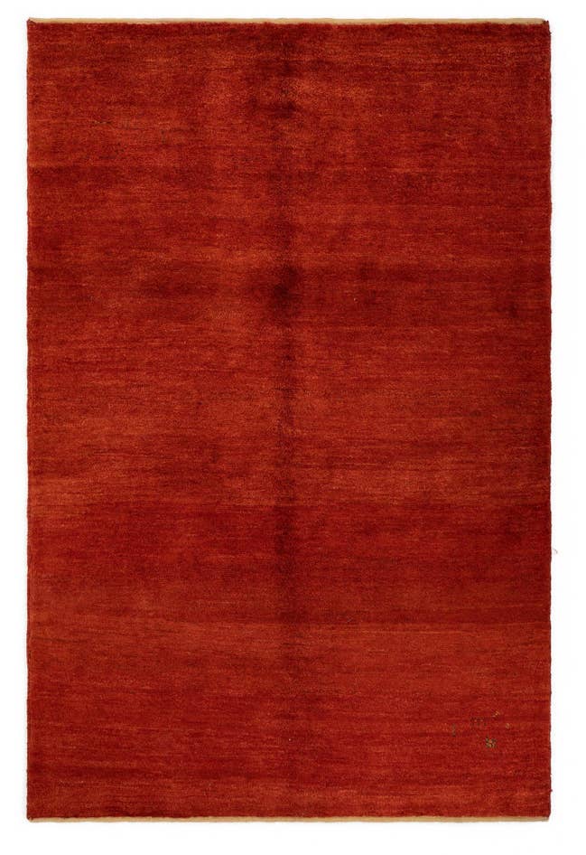 Detailansicht von 145cm x 215cm Handgeknüpft Gabbeh Persisch Wolle Teppich