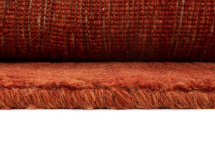 Detail image of 3' 11 x 5' 7 Hand Knotted Gabbeh Persian Wool Rug