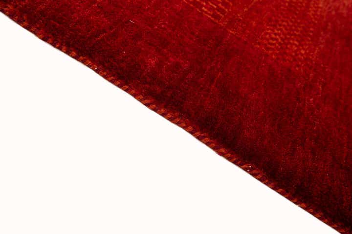 4' 9 x 6' 7 Hand Knotted Gabbeh Wool Rug