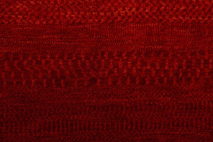 Detail image of 4' 9 x 6' 7 Hand Knotted Gabbeh Wool Rug