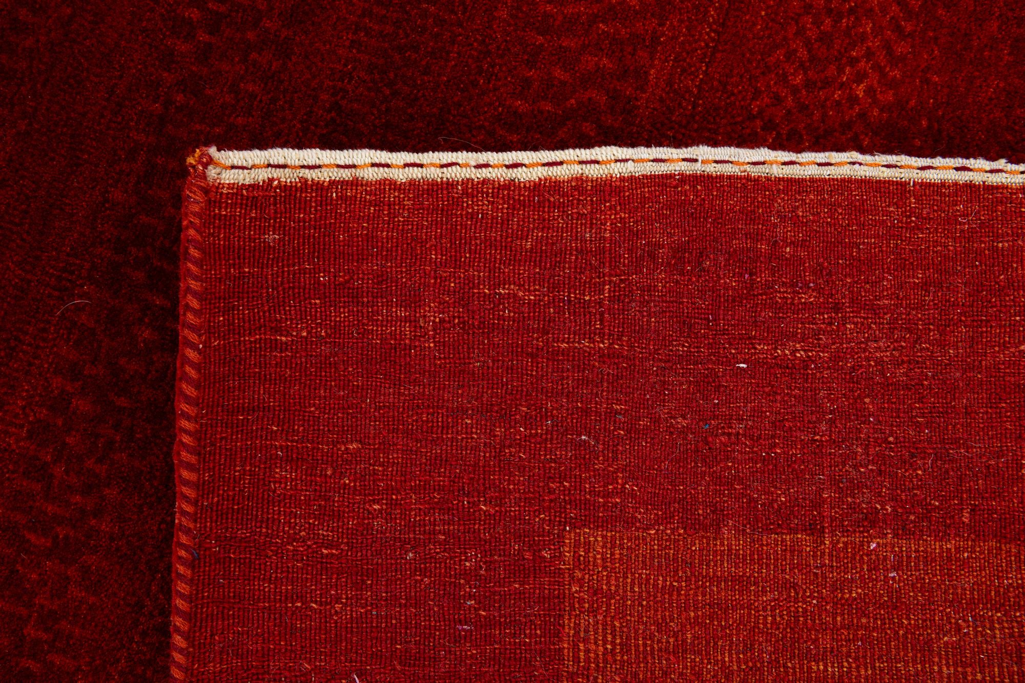 4' 9 x 6' 7 Hand Knotted Gabbeh Wool Rug