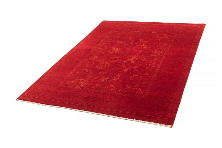 Detail image of 4' 10 x 6' 9 Hand Knotted Gabbeh Wool Rug