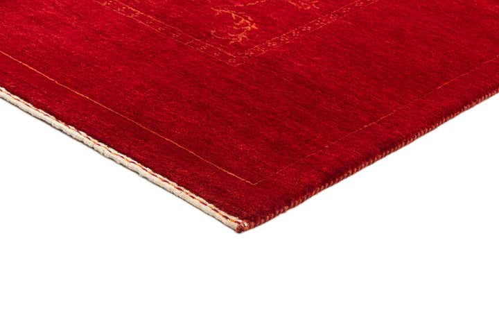 4' 10 x 6' 9 Hand Knotted Gabbeh Wool Rug