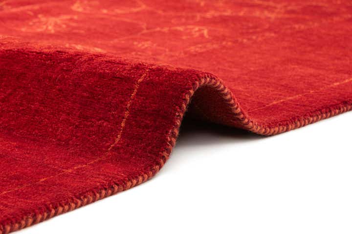 4' 10 x 6' 9 Hand Knotted Gabbeh Wool Rug