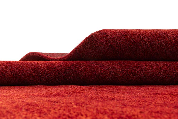 Detail image of 6' 5 x 10' Hand Knotted Gabbeh Wool Rug