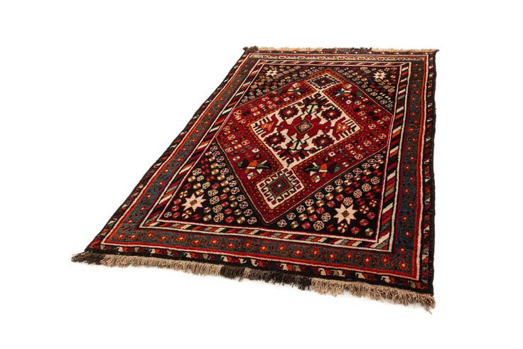 Detail image of 4' 10 x 7' 7 Gabbeh Rug
