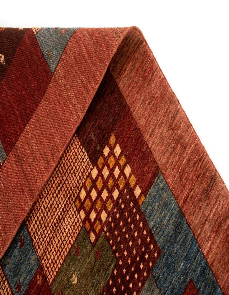 Detail image of 6' 11 x 10' 1 Gabbeh Rug