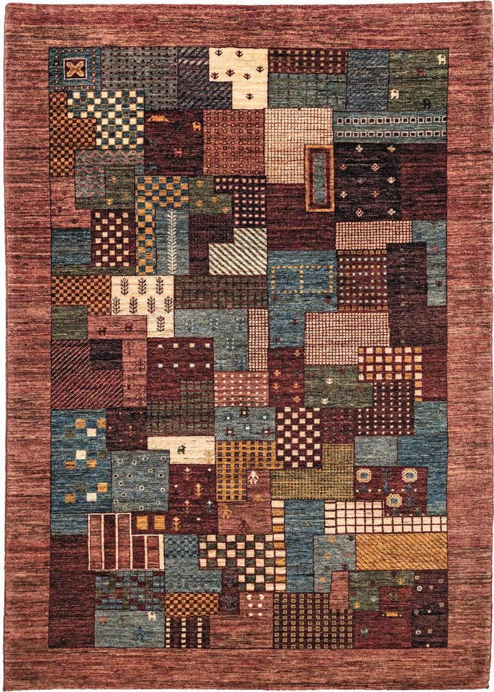 6' 11 x 10' 1 Gabbeh Rug