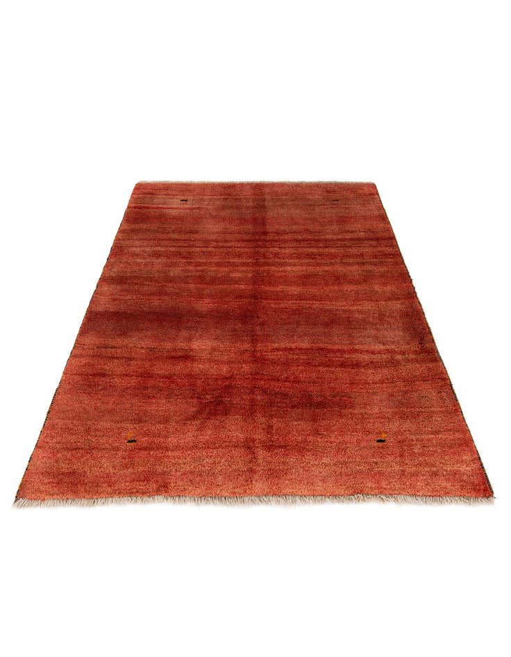 Detail image of 5' 5 x 7'  Hand Knotted Gabbeh Wool Rug