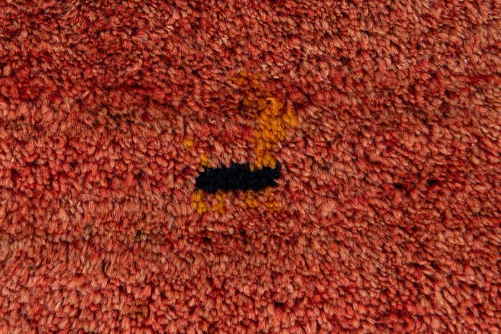 5' 5 x 7' Hand Knotted Gabbeh Wool Rug