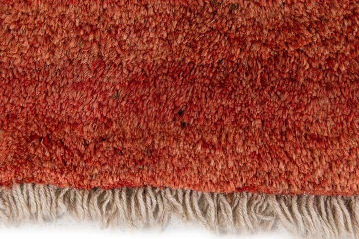 5' 5 x 7' Hand Knotted Gabbeh Wool Rug