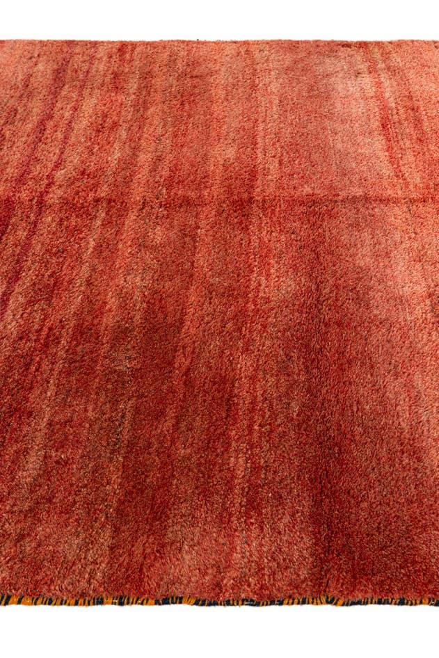 Detail image of 5' 5 x 7' Hand Knotted Gabbeh Wool Rug