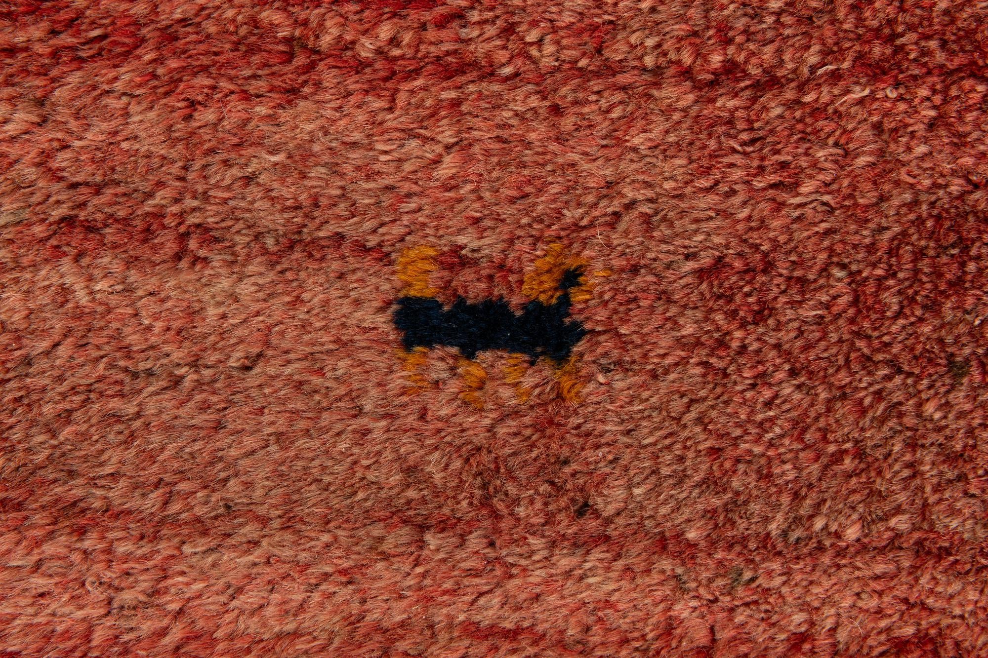 5' 5 x 7' Hand Knotted Gabbeh Wool Rug