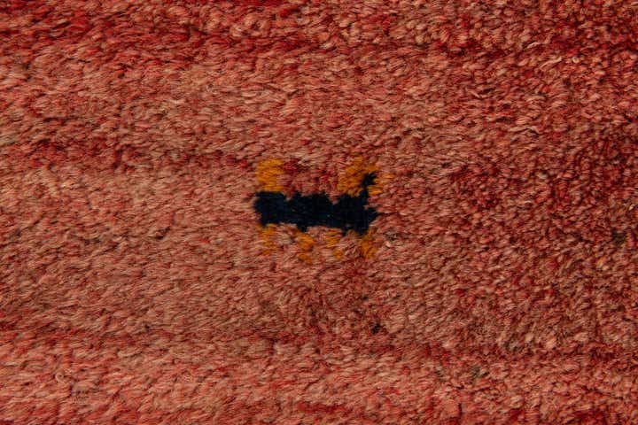 5' 5 x 7' Hand Knotted Gabbeh Wool Rug