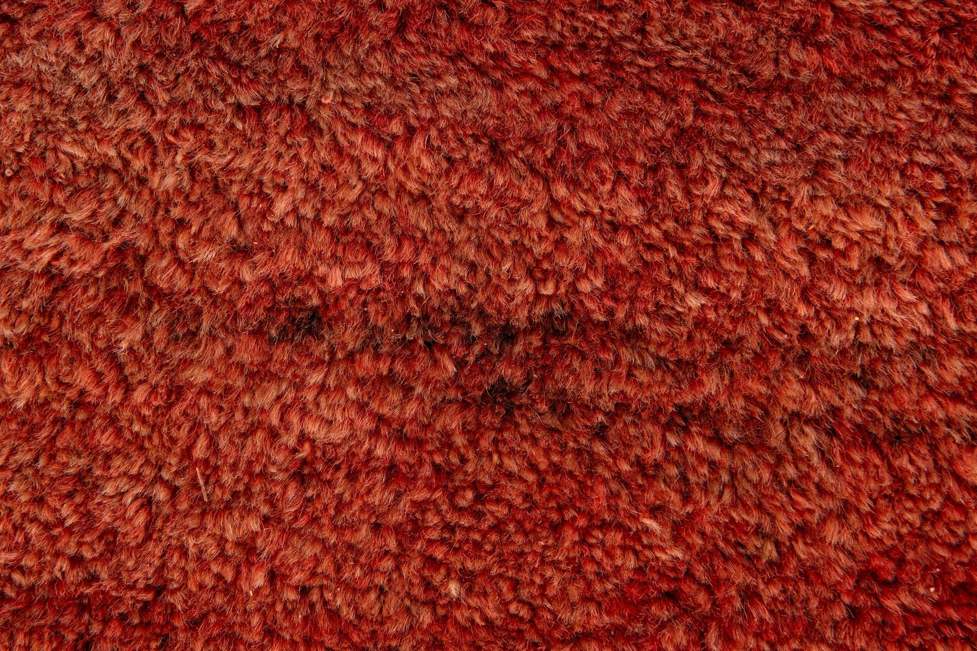 5' 5 x 7' Hand Knotted Gabbeh Wool Rug