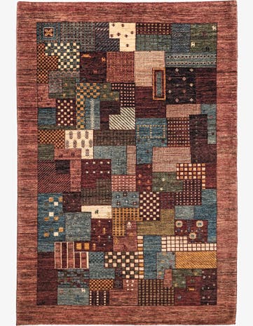 6' 11 x 10' 1 Gabbeh Rug
