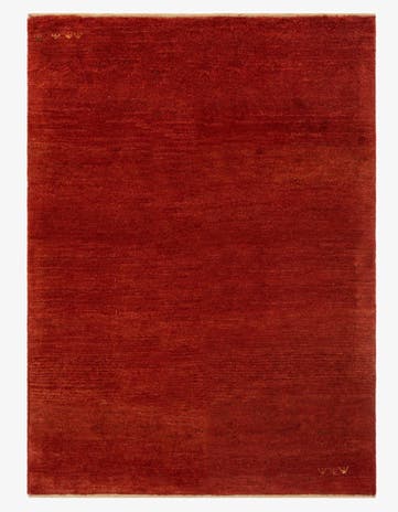 4' x 5' 6 Hand Knotted Gabbeh Persian Wool Rug