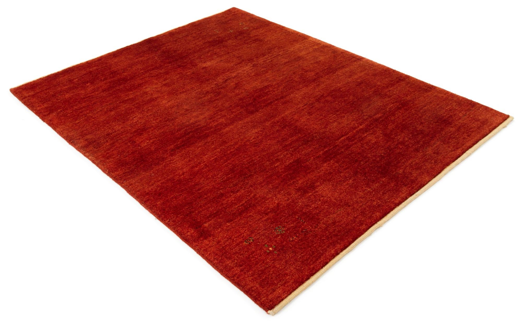 5' 1 x 6' 5 Gabbeh Shouli Wool Rug