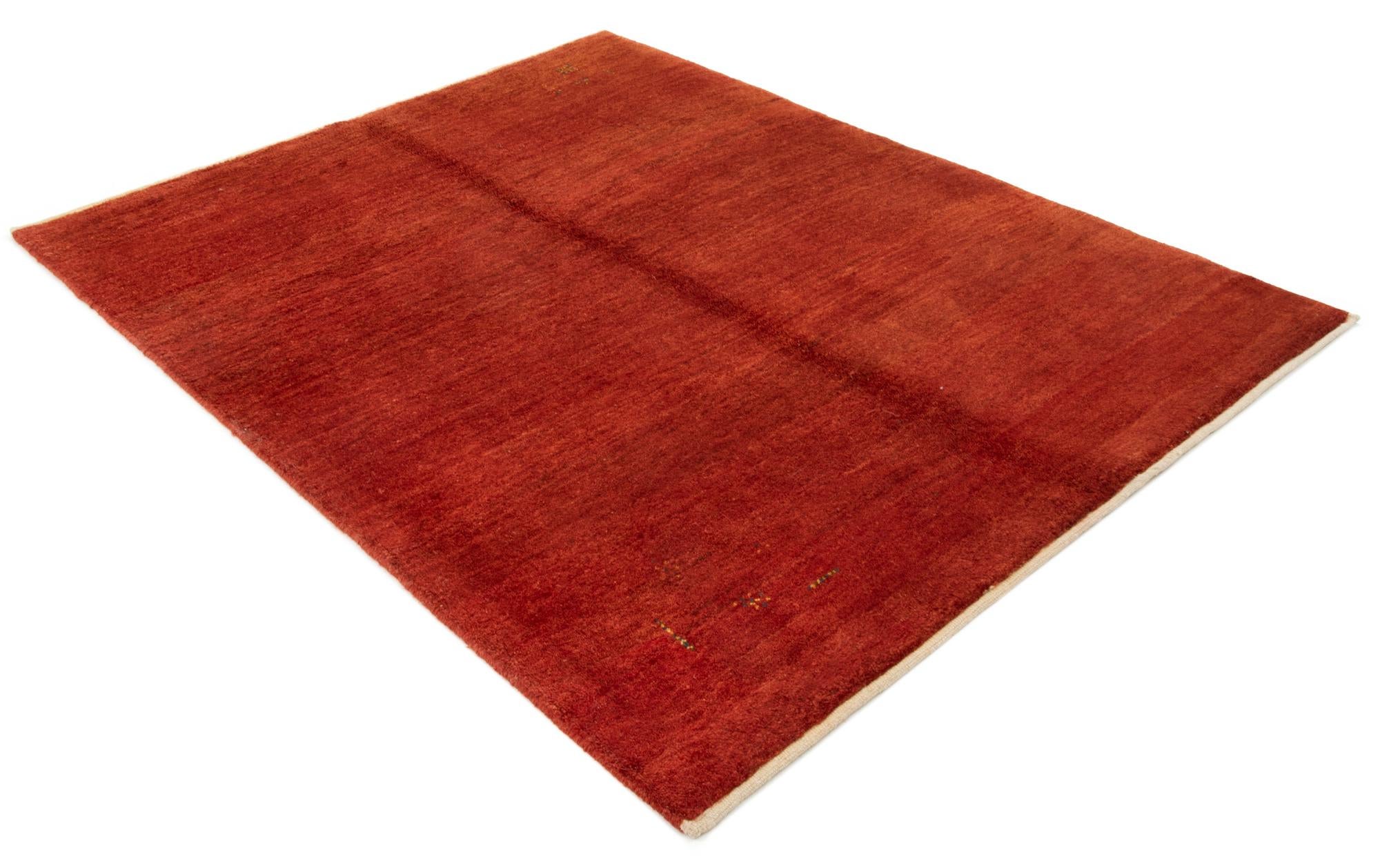5' 1 x 6' 6 Gabbeh Shouli Wool Rug