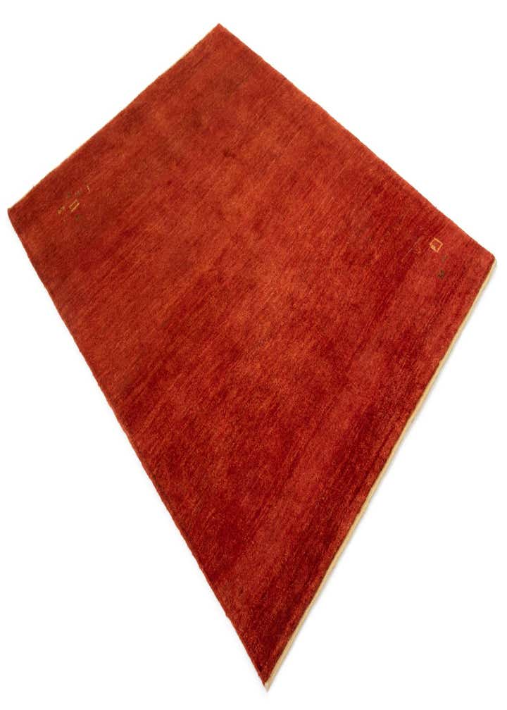 5' 3 x 6' 6 Hand Knotted Gabbeh Shouli Persian Wool Rug