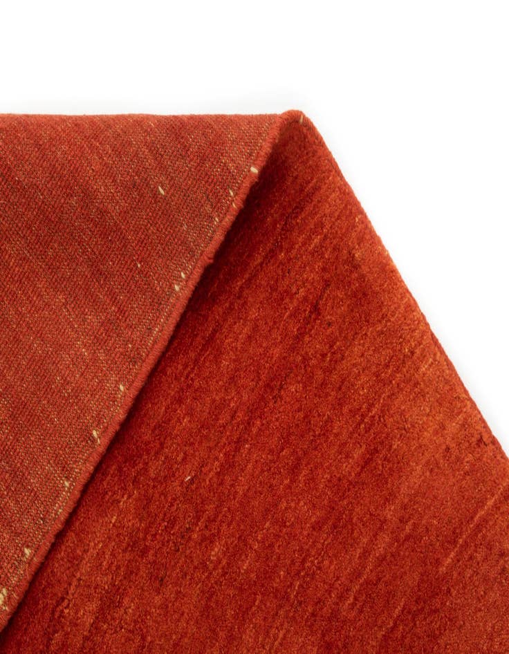 Detail image of 5' 3 x 6' 6 Hand Knotted Gabbeh Shouli Persian Wool Rug