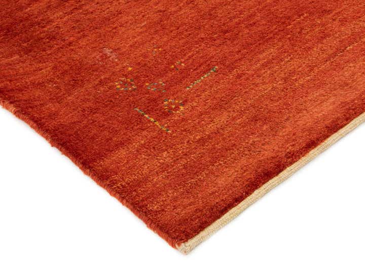 5' x 6' 4 Hand Knotted Gabbeh Shouli Persian Wool Rug