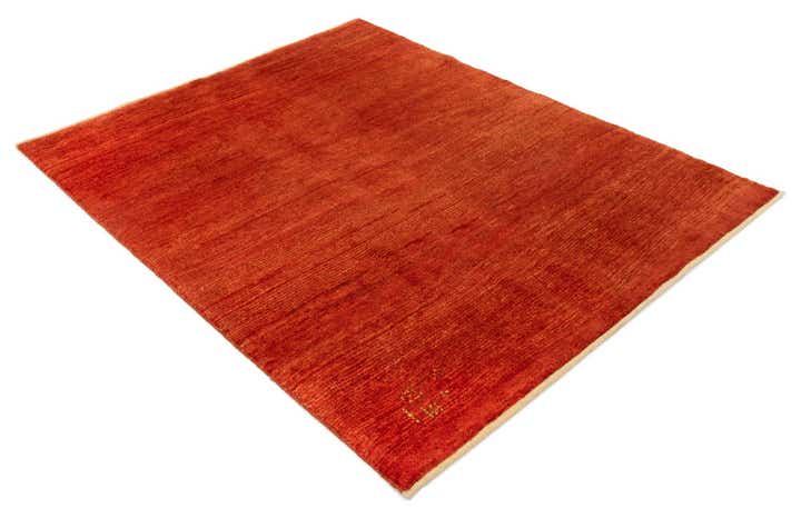 155cm x 190cm Handgeknüpft Gabbeh Shouli Persisch Wolle Teppich