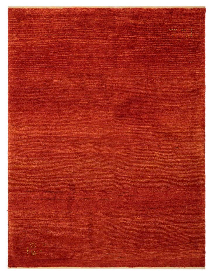 Detail image of 5' x 6' 4 Hand Knotted Gabbeh Shouli Persian Wool Rug