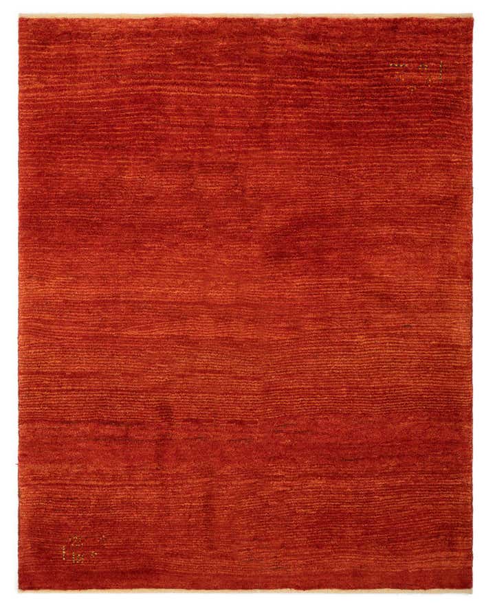155cm x 190cm Handgeknüpft Gabbeh Shouli Persisch Wolle Teppich