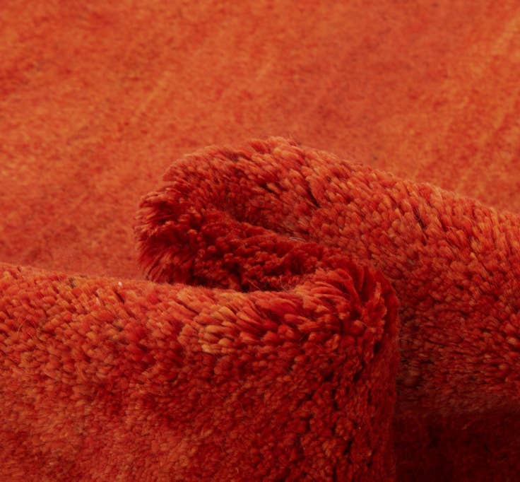 Detail image of 5' 1 x 6' 4 Hand Knotted Gabbeh Shouli Persian Wool Rug