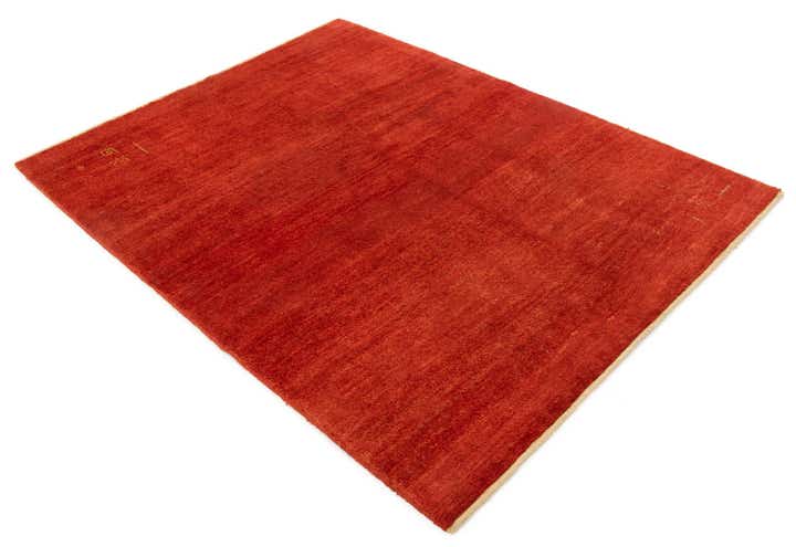 4' 10 x 6' 3 Hand Knotted Gabbeh Shouli Persian Wool Rug