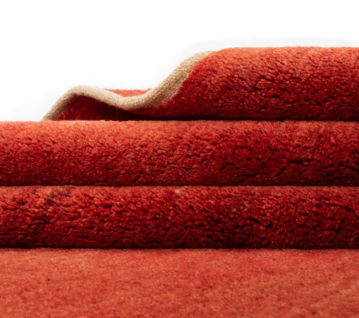 4' 10 x 6' 3 Hand Knotted Gabbeh Shouli Persian Wool Rug