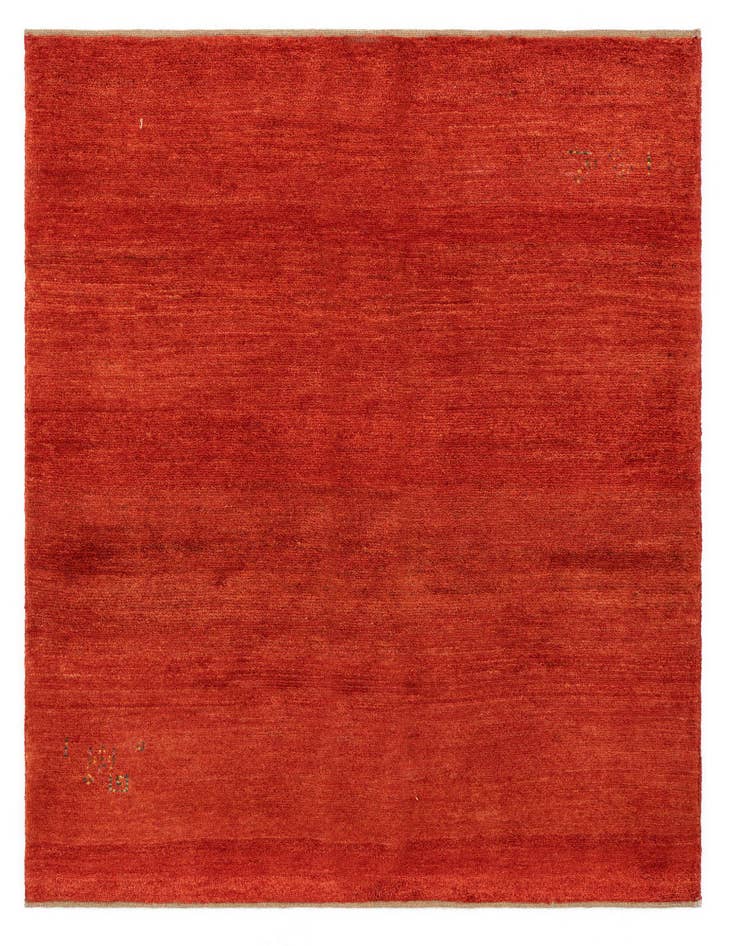Detail image of 5' 1 x 6' 2 Hand Knotted Gabbeh Shouli Persian Wool Rug
