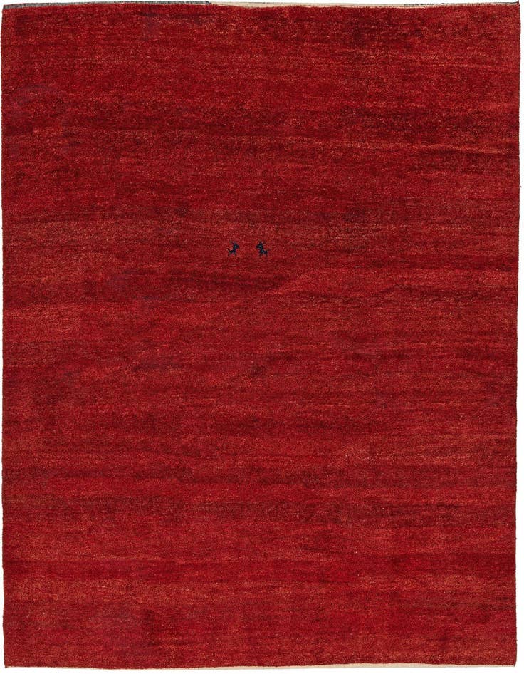 Detail image of 6' 8 x 9' 6 Gabbeh Shouli Rug