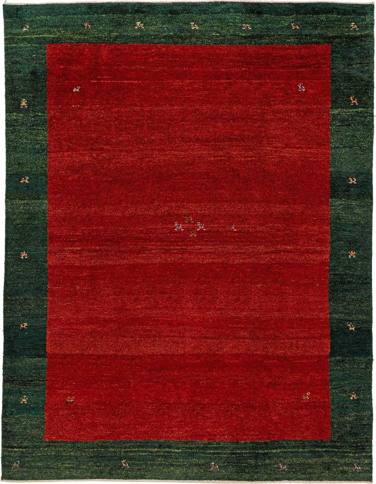 Detail image of 6' 11 x 8' 11 Gabbeh Shouli Rug