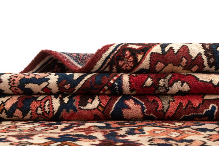 Detail image of 6' 9 x 10' 1 Gharajeh Wool Rug