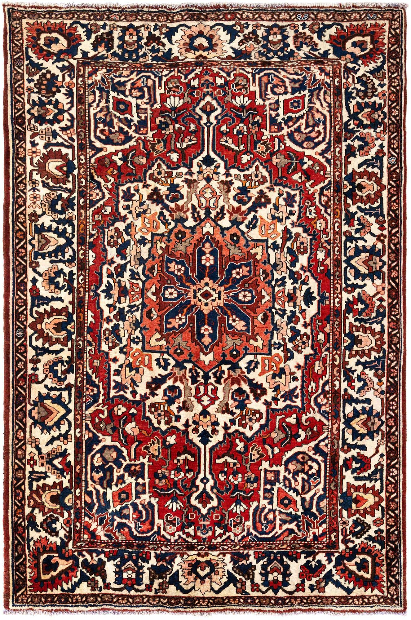 6' 9 x 10' 1 Gharajeh Wool Rug