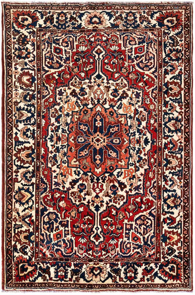6' 9 x 10' 1 Gharajeh Wool Rug